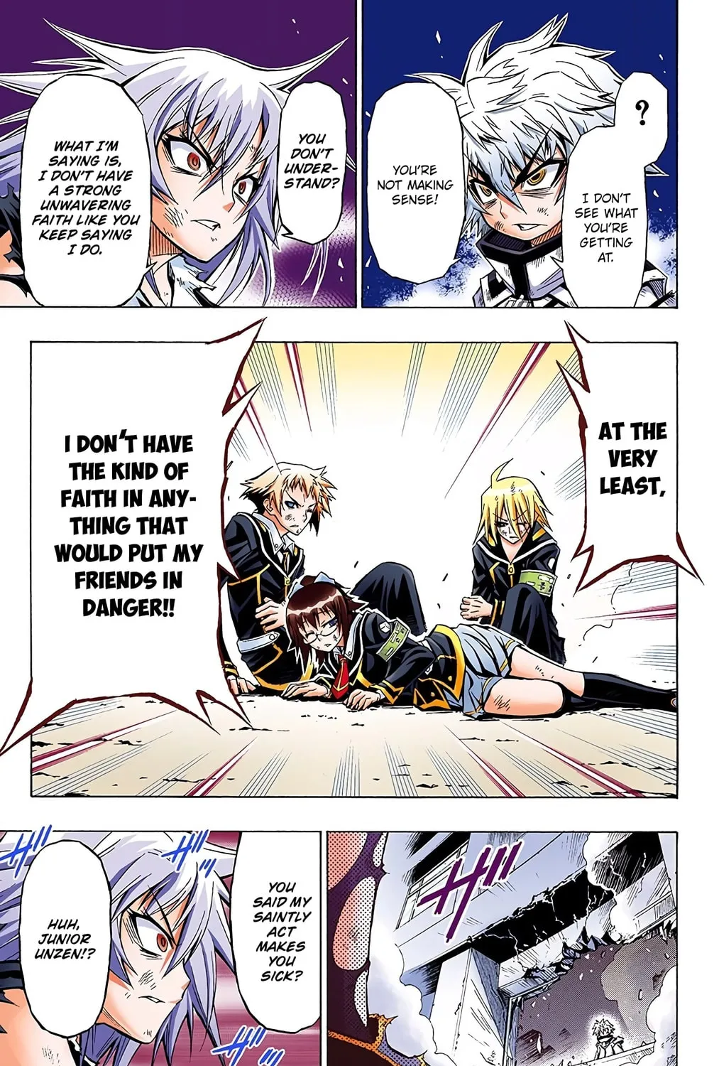 Read Medaka Box (Colored) chapter 19 image 26 on Lezhin