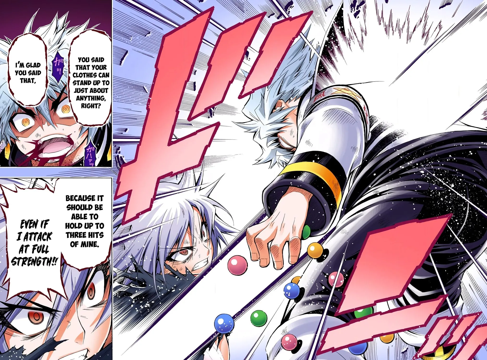 Read Medaka Box (Colored) chapter 19 image 32 on Lezhin