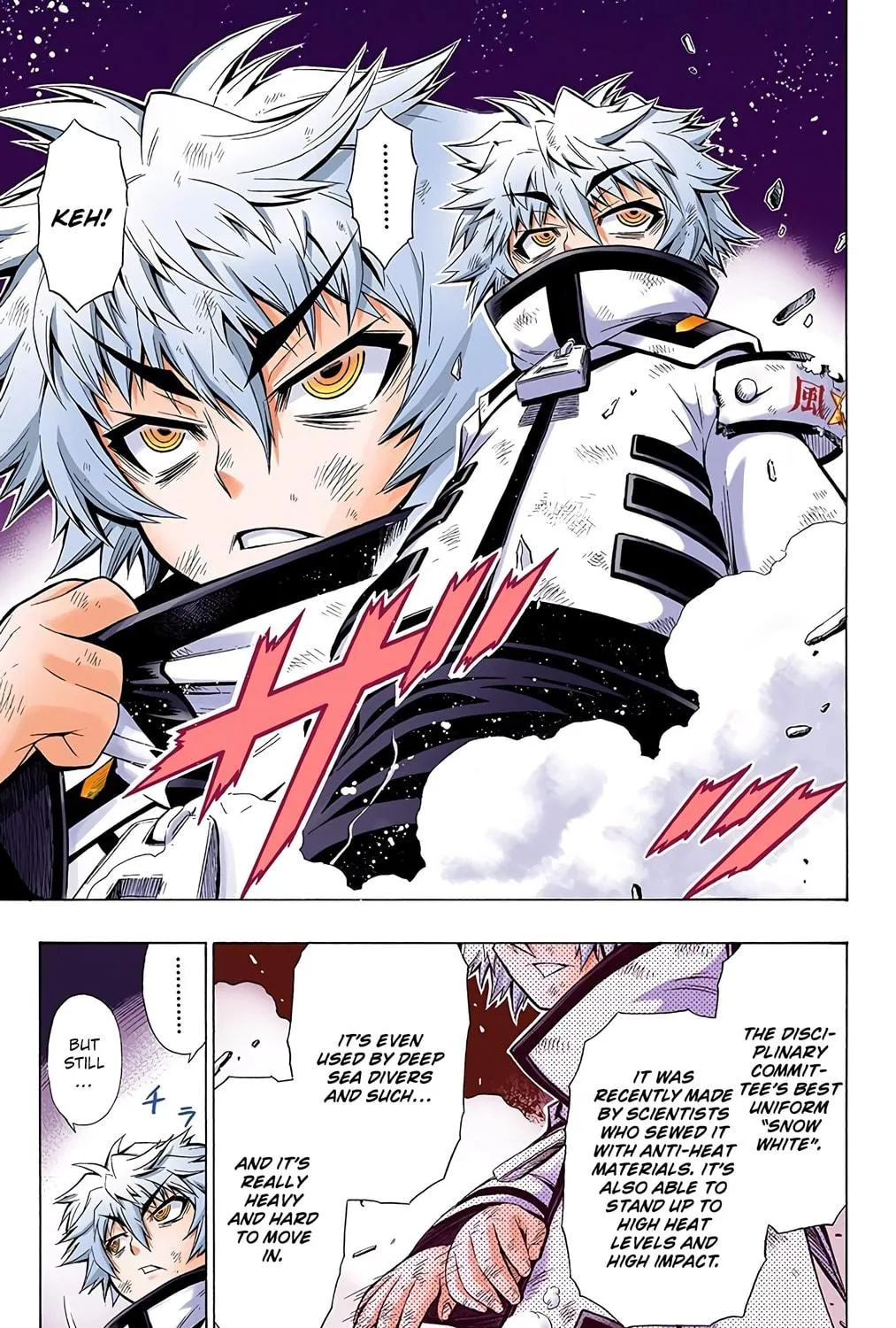 Read Medaka Box (Colored) chapter 19 image 4 on Lezhin