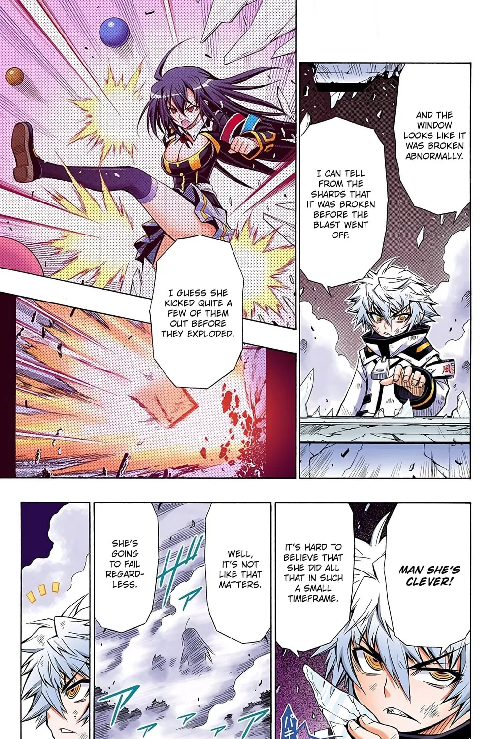 Read Medaka Box (Colored) chapter 19 image 8 on Lezhin