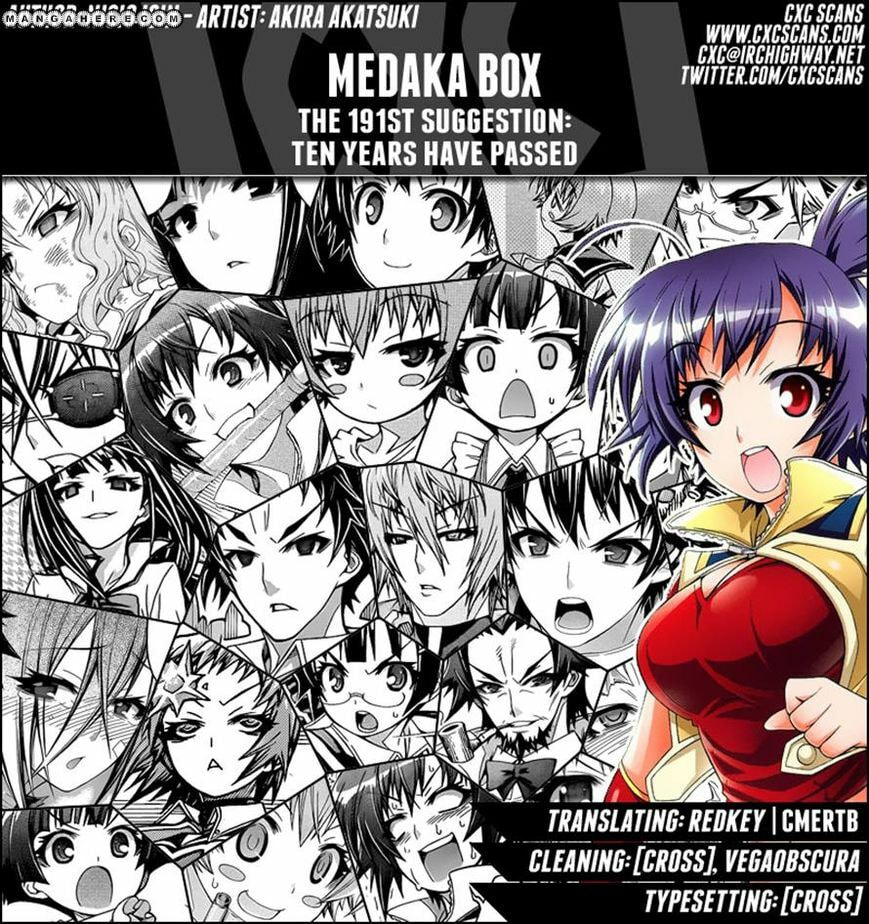 Read Medaka Box (Colored) chapter 191 image 17 on Lezhin