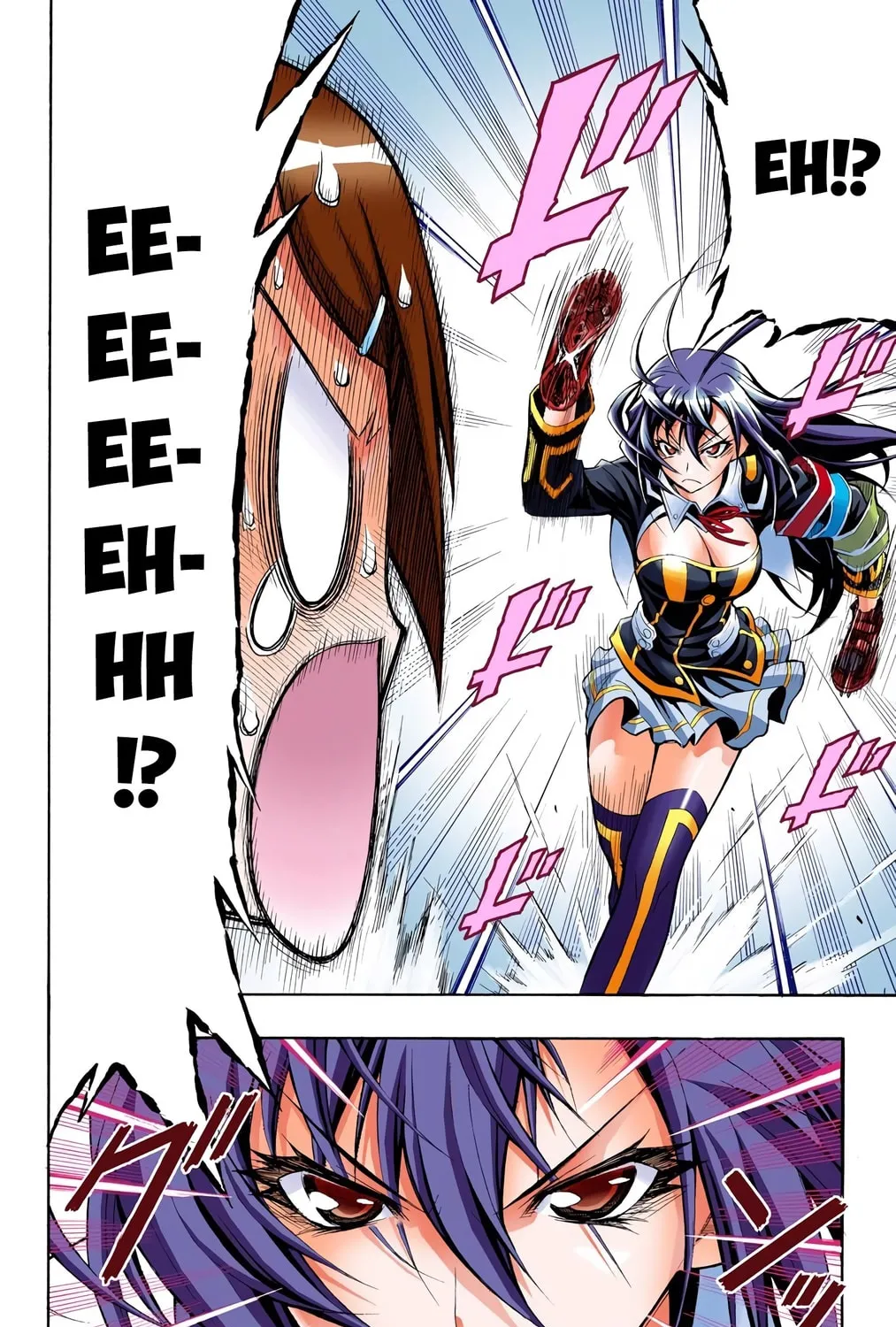Read Medaka Box (Colored) chapter 2 image 30 on Lezhin