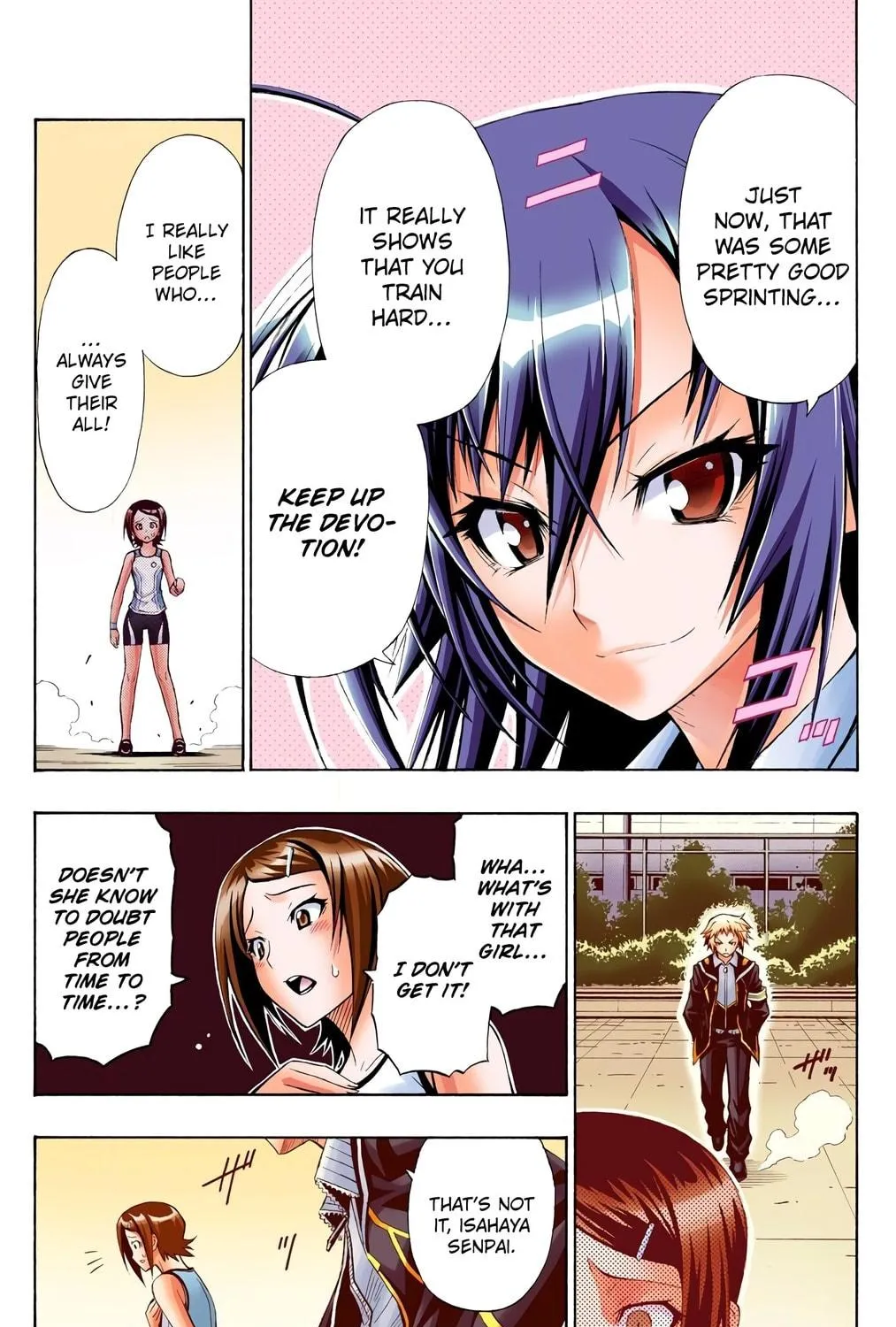 Read Medaka Box (Colored) chapter 2 image 40 on Lezhin