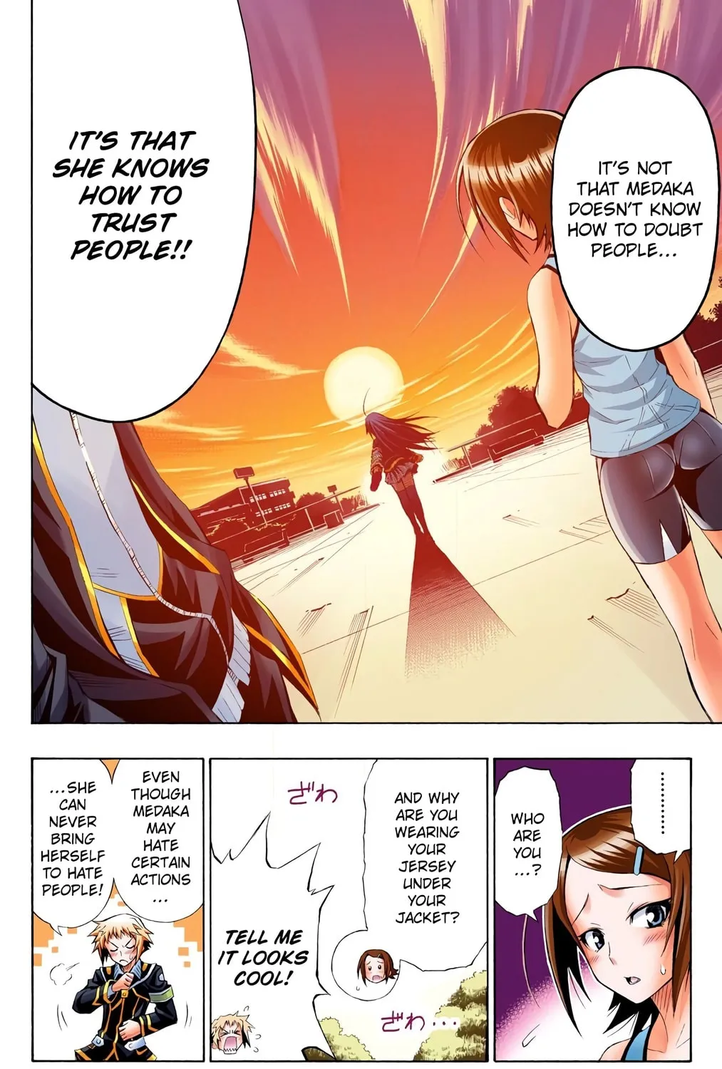 Read Medaka Box (Colored) chapter 2 image 42 on Lezhin