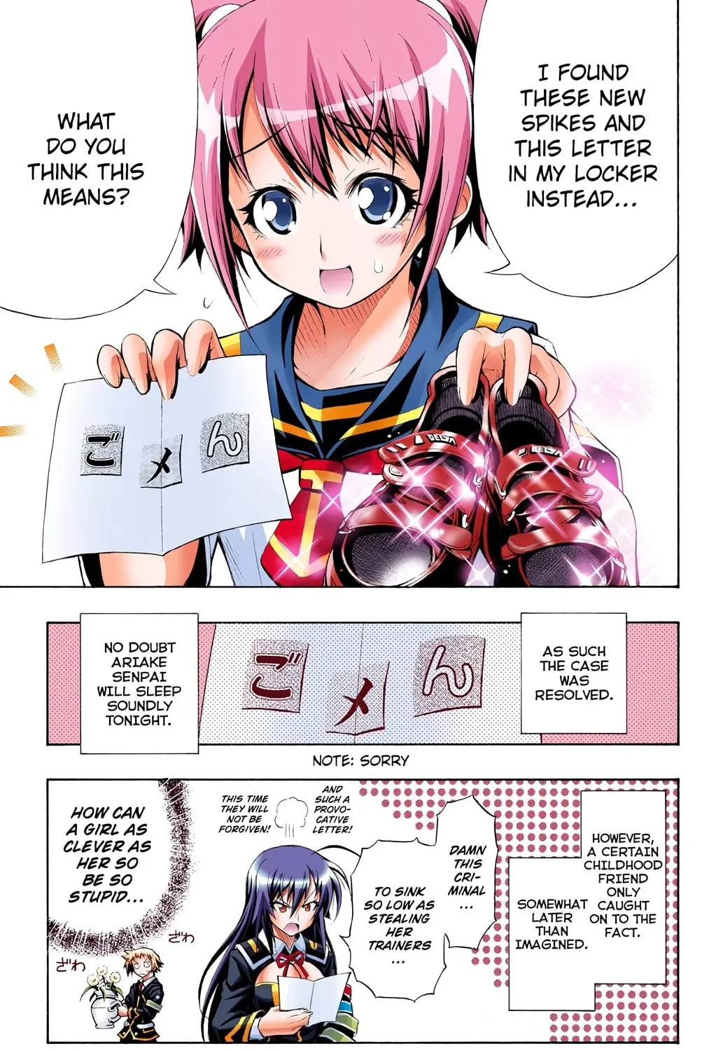 Read Medaka Box (Colored) chapter 2 image 48 on Lezhin