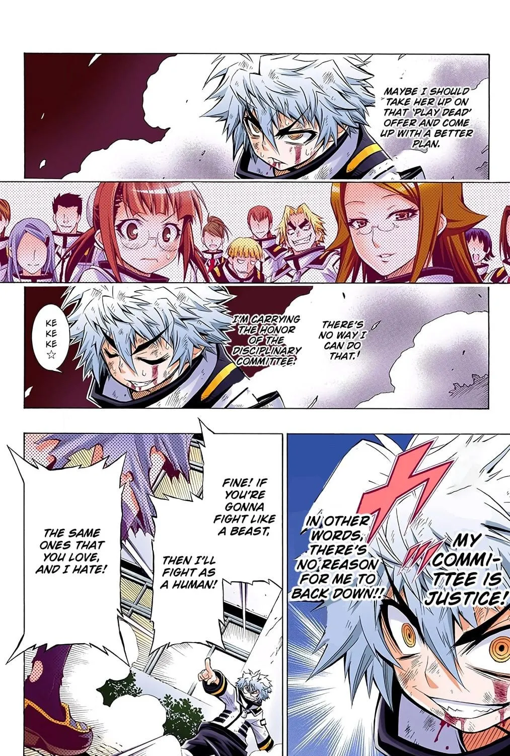 Read Medaka Box (Colored) chapter 20 image 10 on Lezhin