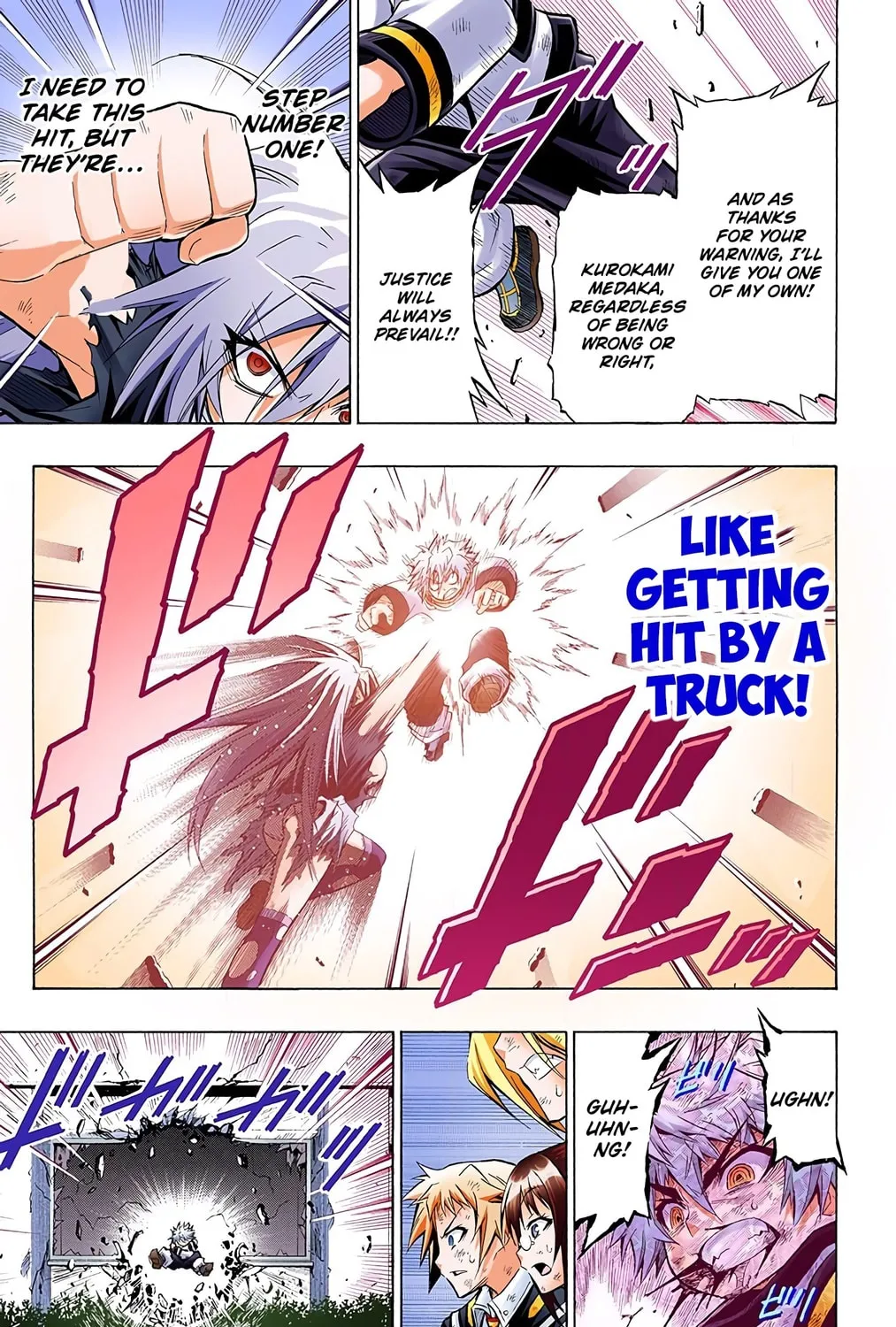 Read Medaka Box (Colored) chapter 20 image 12 on Lezhin