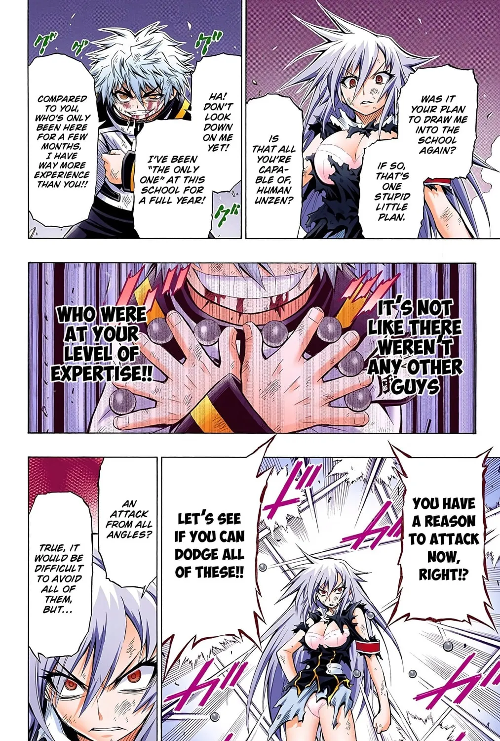 Read Medaka Box (Colored) chapter 20 image 18 on Lezhin