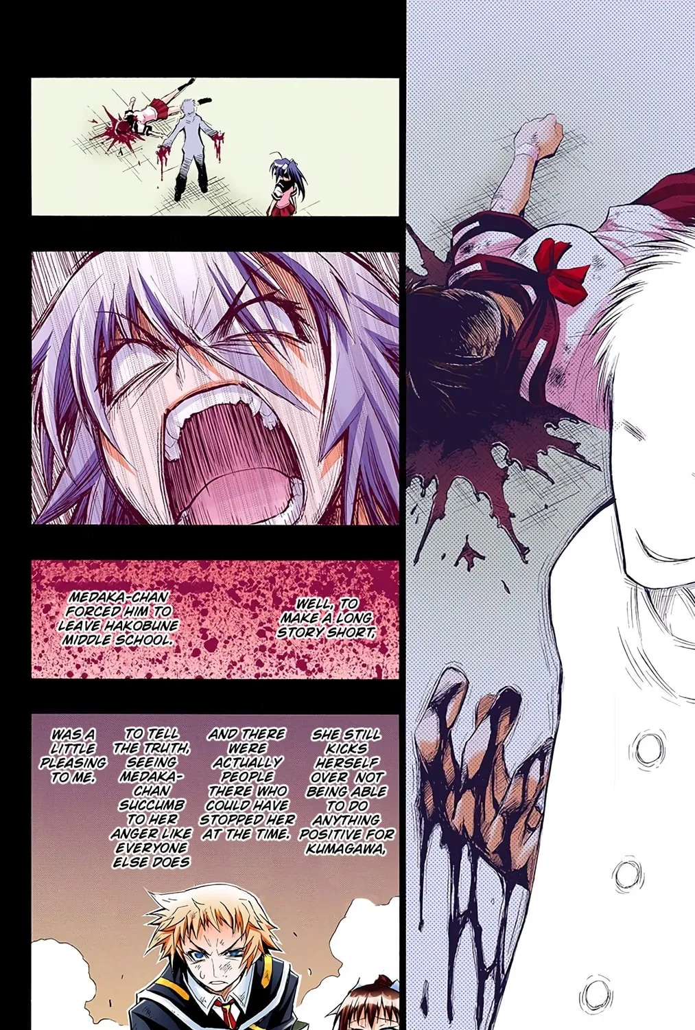 Read Medaka Box (Colored) chapter 20 image 2 on Lezhin