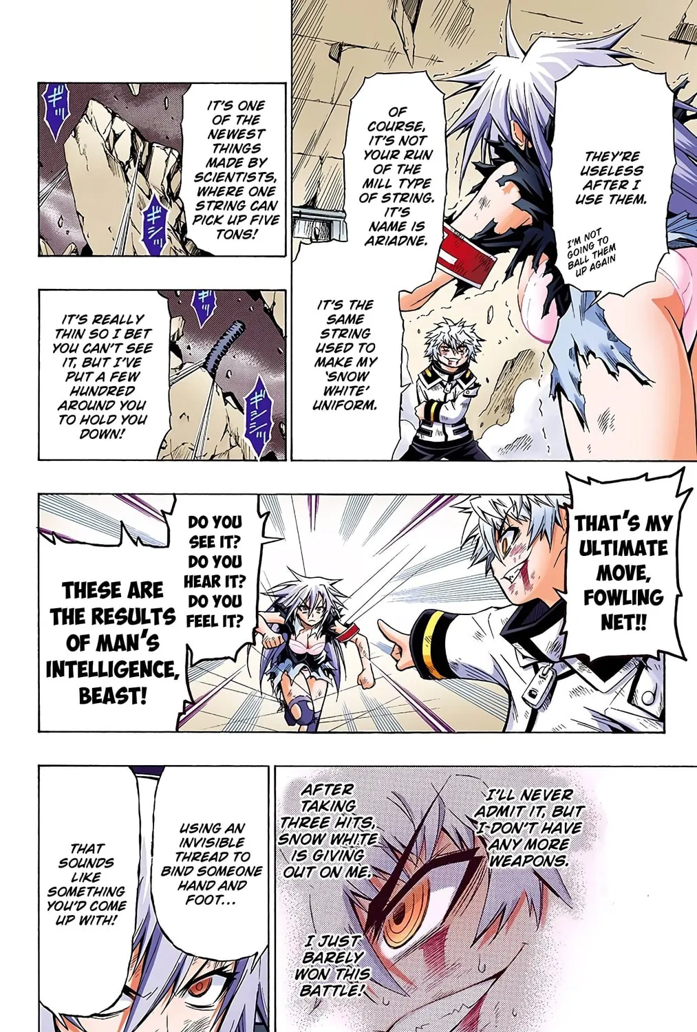 Read Medaka Box (Colored) chapter 20 image 26 on Lezhin
