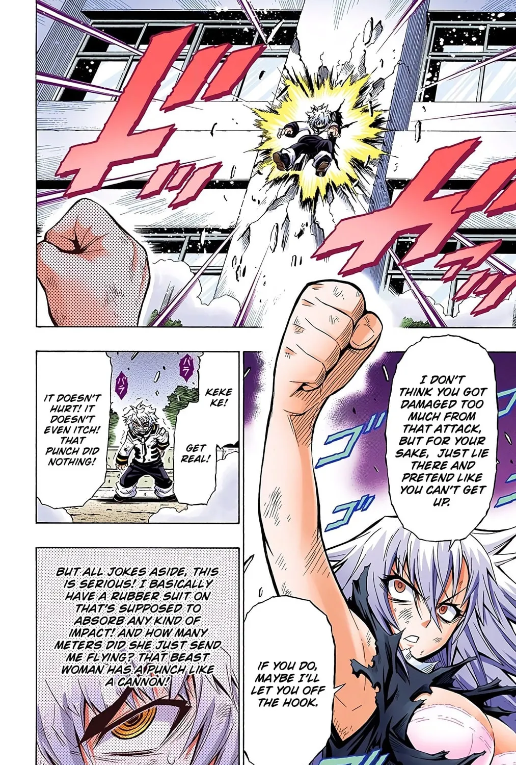 Read Medaka Box (Colored) chapter 20 image 6 on Lezhin