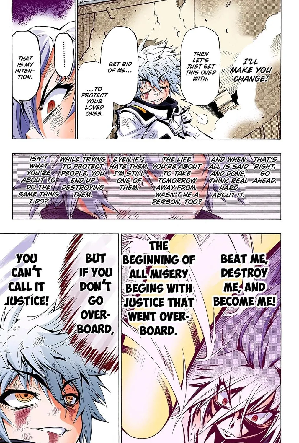 Read Medaka Box (Colored) chapter 21 image 16 on Lezhin