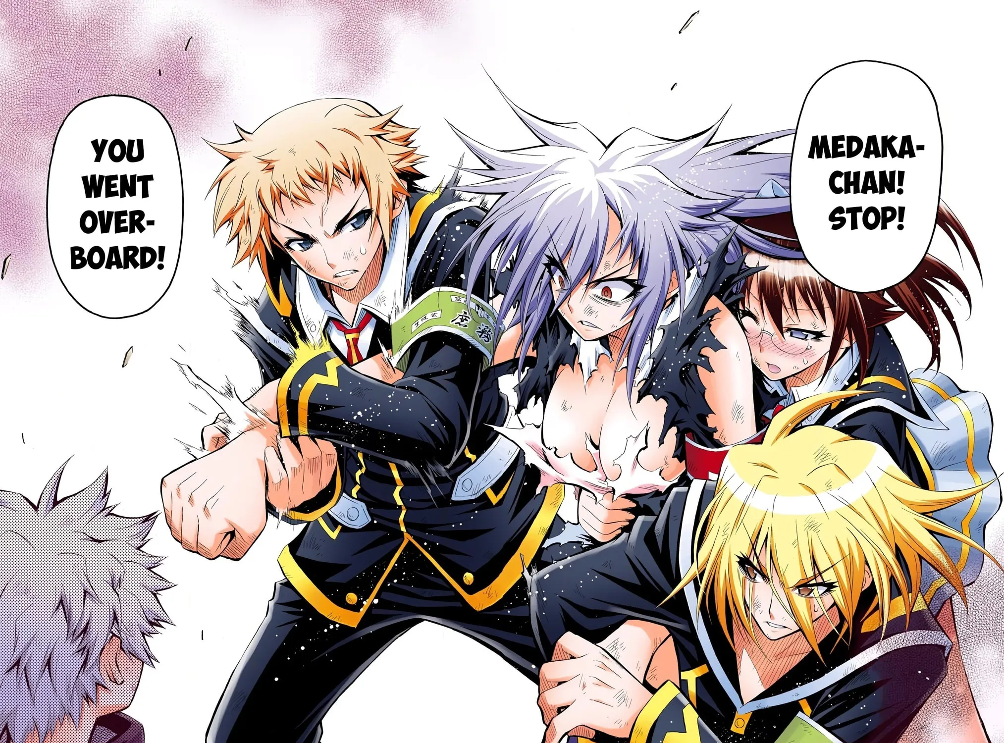 Read Medaka Box (Colored) chapter 21 image 18 on Lezhin