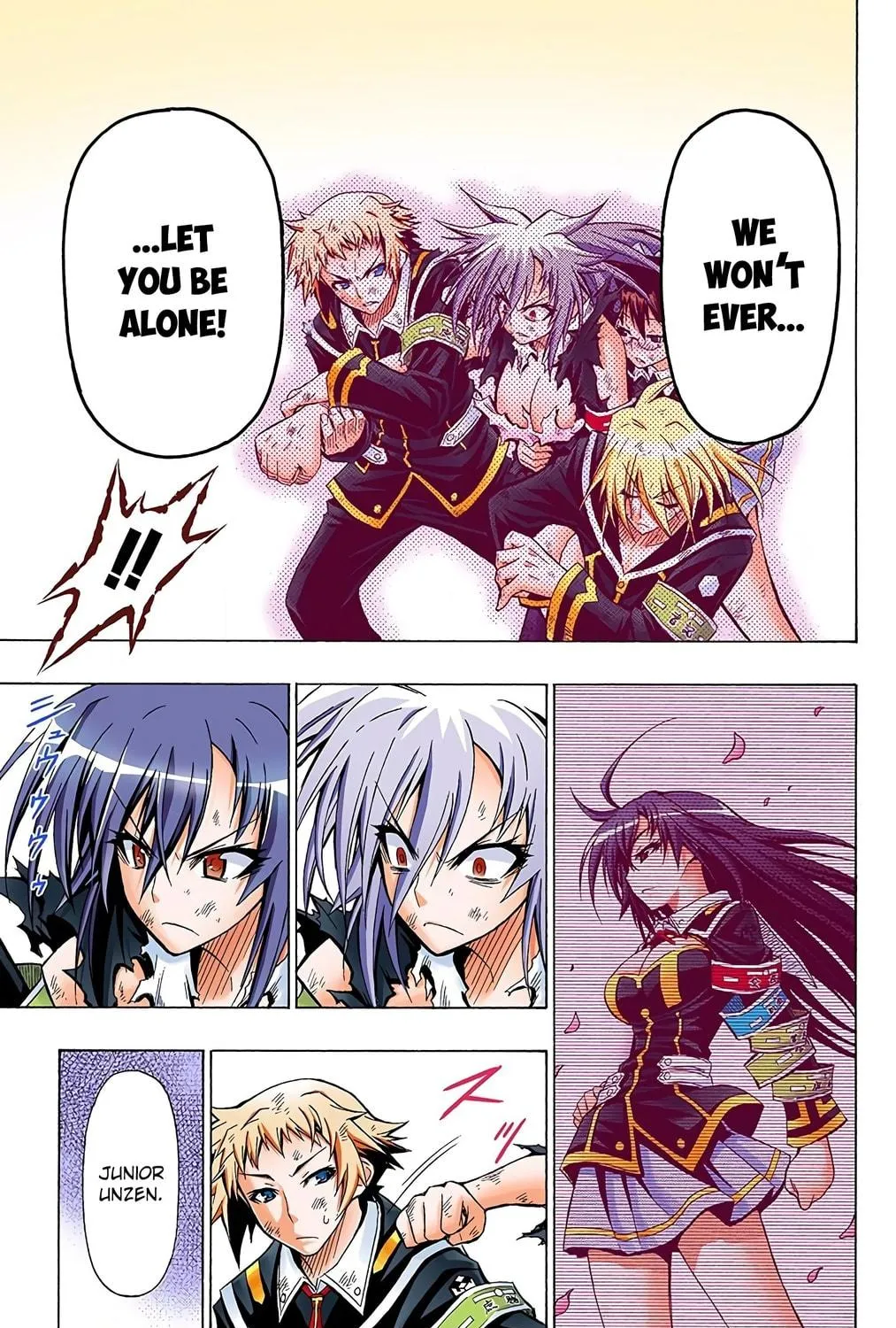 Read Medaka Box (Colored) chapter 21 image 22 on Lezhin