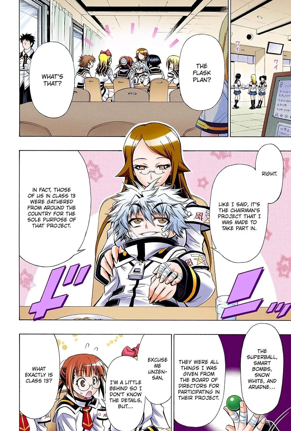Read Medaka Box (Colored) chapter 22 image 10 on Lezhin