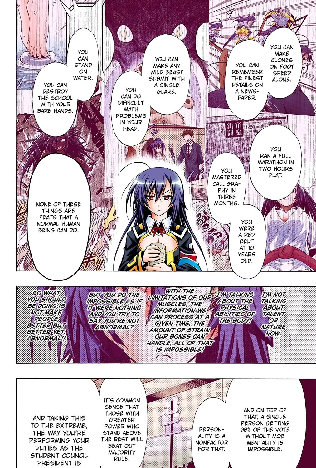 Read Medaka Box (Colored) chapter 22 image 14 on Lezhin