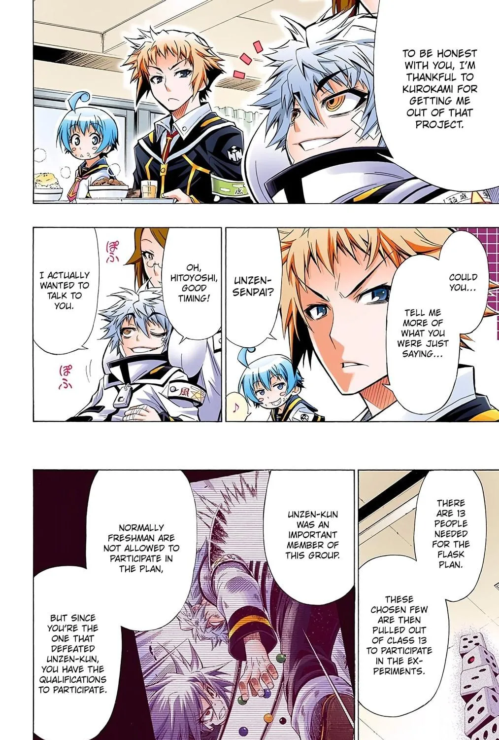 Read Medaka Box (Colored) chapter 22 image 22 on Lezhin