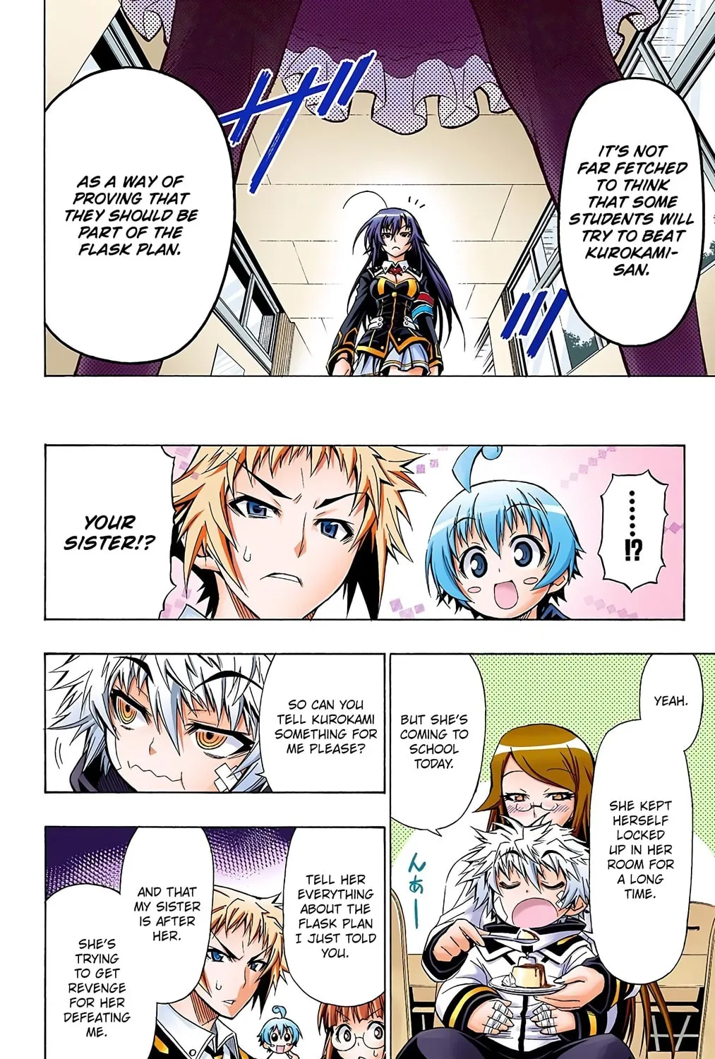 Read Medaka Box (Colored) chapter 22 image 36 on Lezhin