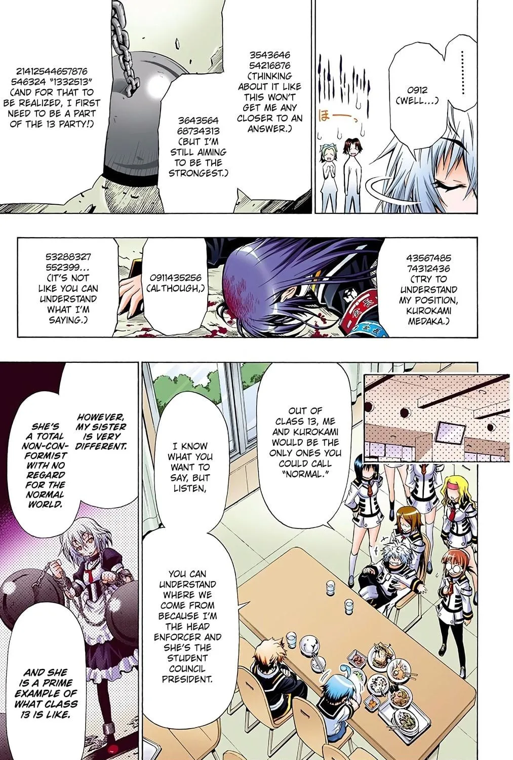 Read Medaka Box (Colored) chapter 23 image 10 on Lezhin