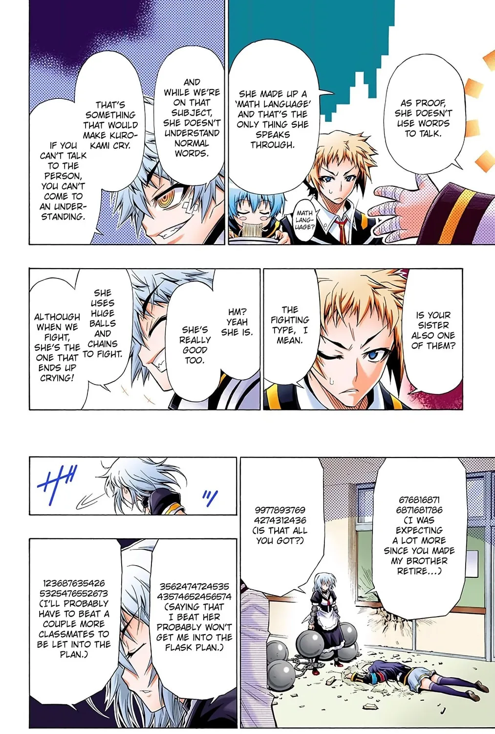 Read Medaka Box (Colored) chapter 23 image 12 on Lezhin