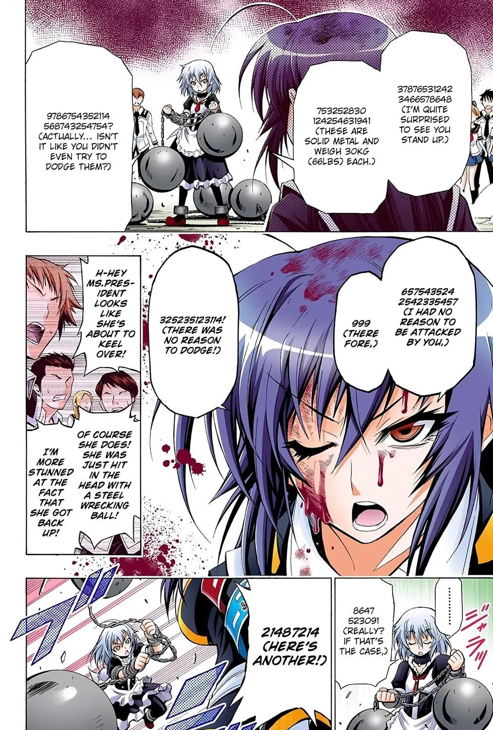 Read Medaka Box (Colored) chapter 23 image 16 on Lezhin