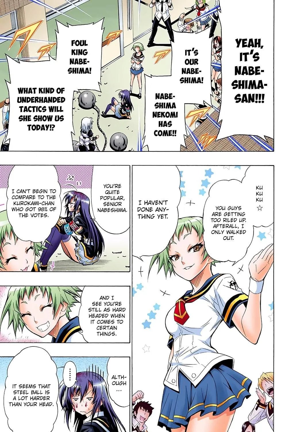 Read Medaka Box (Colored) chapter 23 image 22 on Lezhin