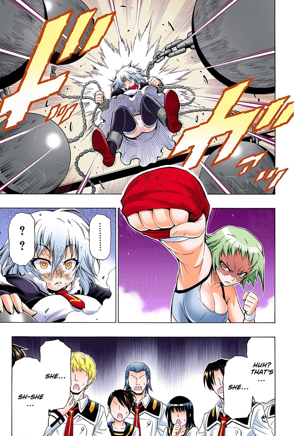 Read Medaka Box (Colored) chapter 23 image 30 on Lezhin