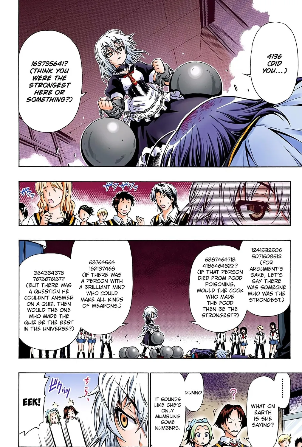 Read Medaka Box (Colored) chapter 23 image 8 on Lezhin