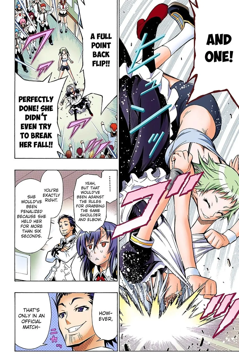 Read Medaka Box (Colored) chapter 24 image 10 on Lezhin