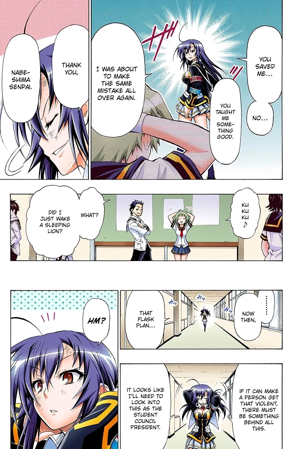 Read Medaka Box (Colored) chapter 24 image 20 on Lezhin