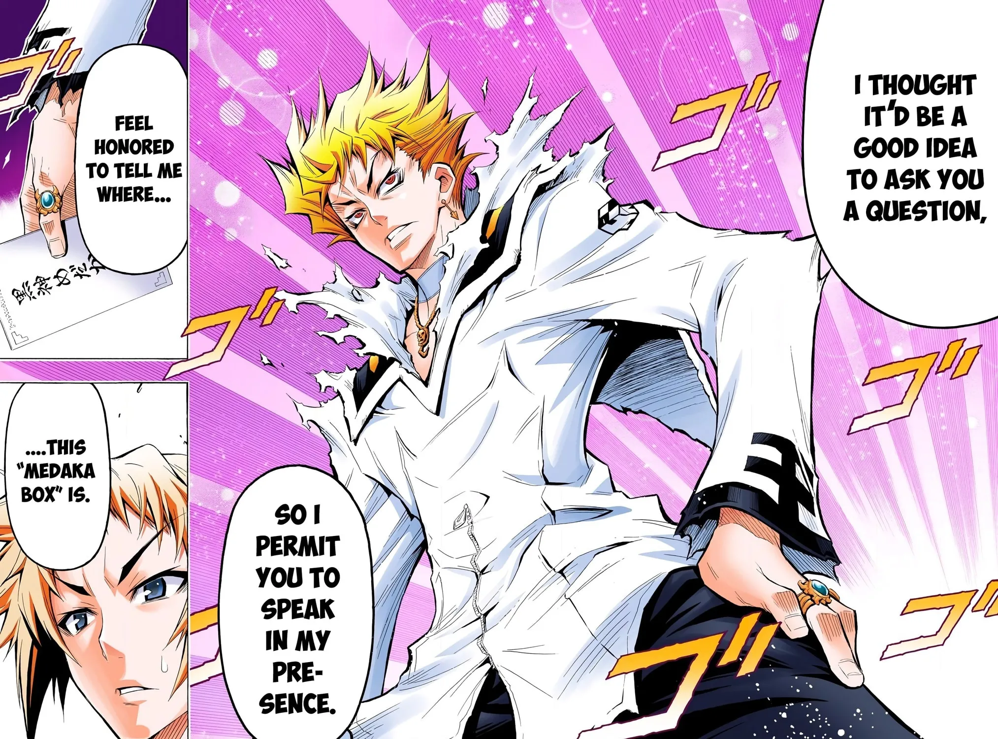 Read Medaka Box (Colored) chapter 24 image 32 on Lezhin