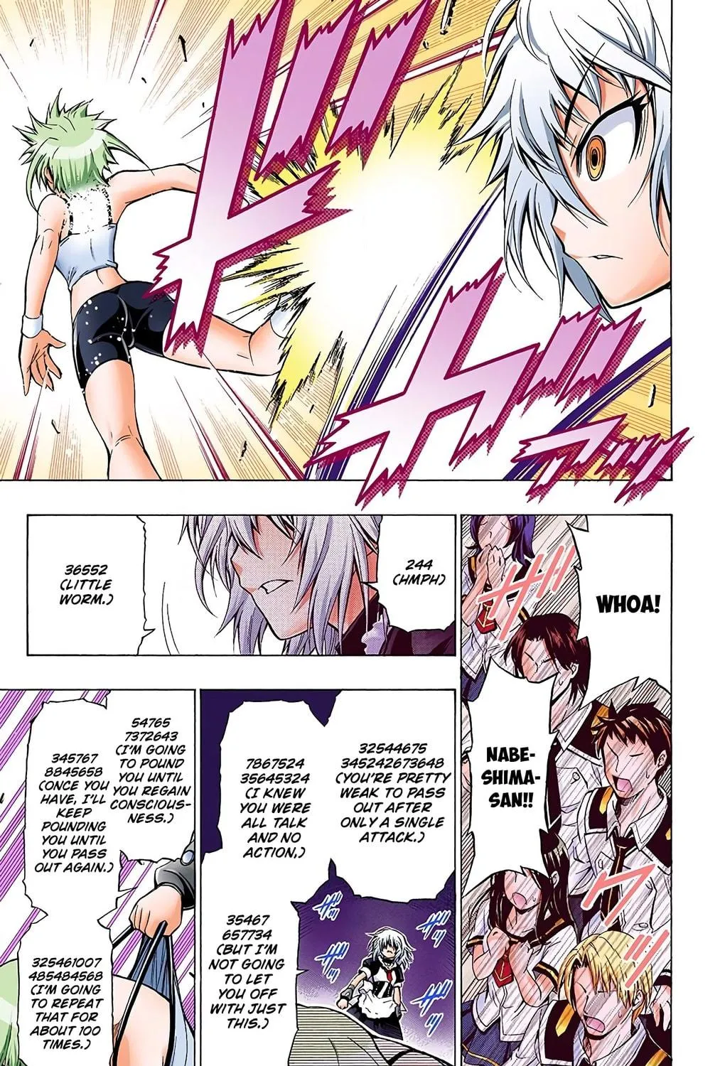 Read Medaka Box (Colored) chapter 24 image 4 on Lezhin