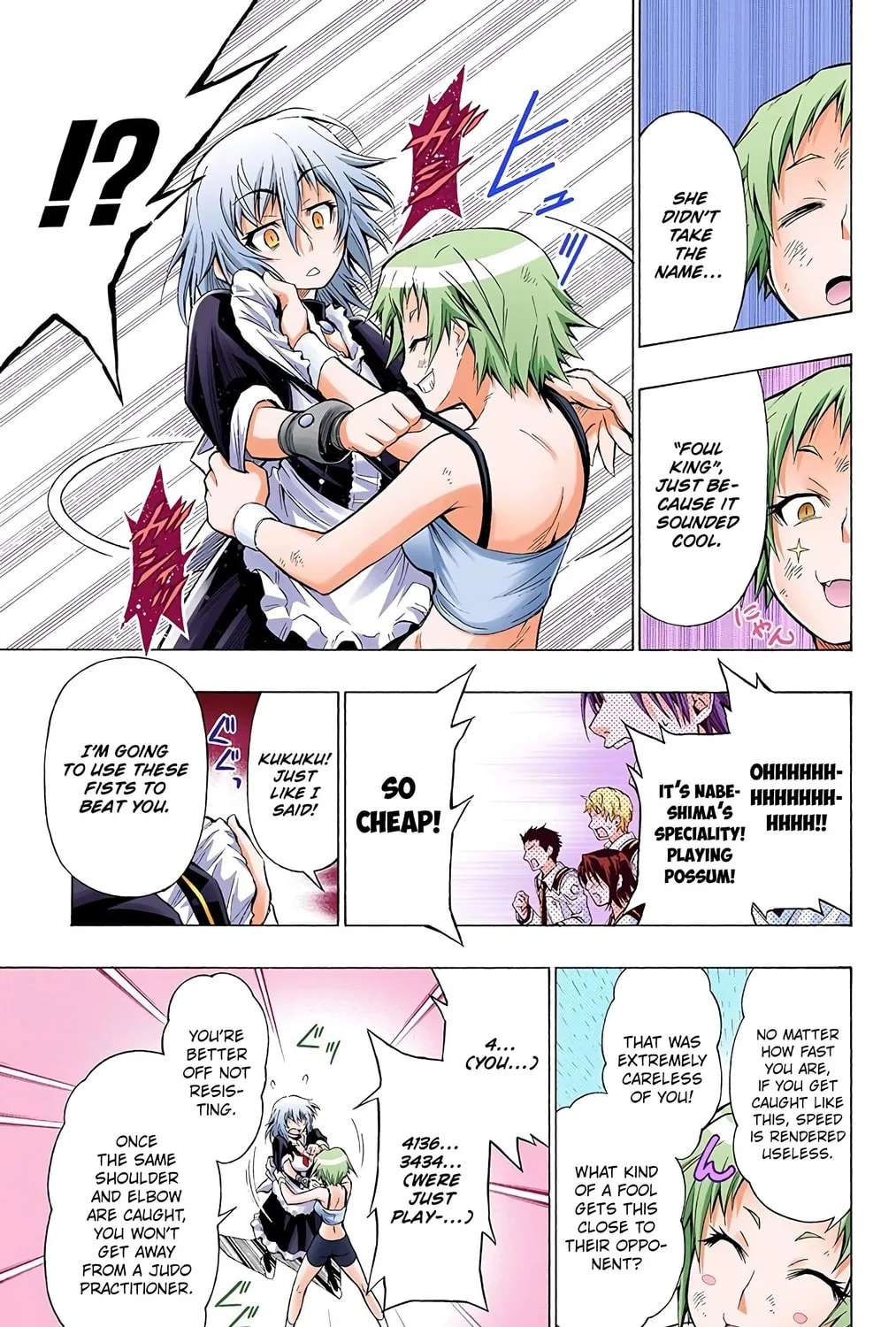 Read Medaka Box (Colored) chapter 24 image 8 on Lezhin