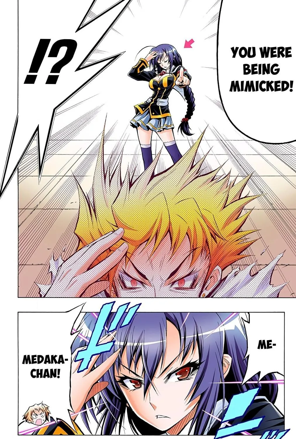Read Medaka Box (Colored) chapter 25 image 10 on Lezhin