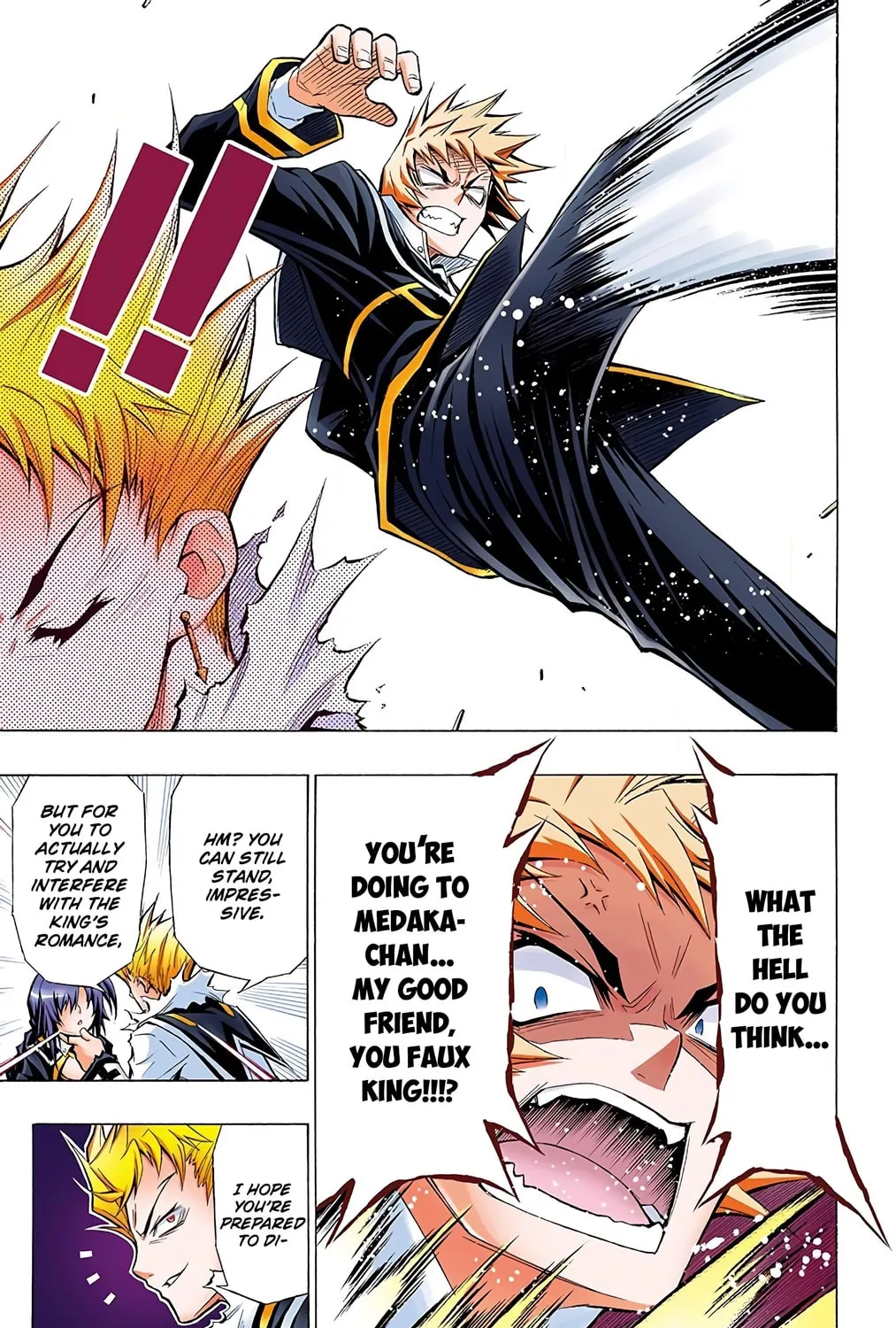 Read Medaka Box (Colored) chapter 25 image 20 on Lezhin