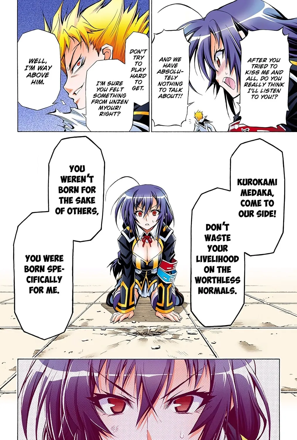 Read Medaka Box (Colored) chapter 25 image 26 on Lezhin