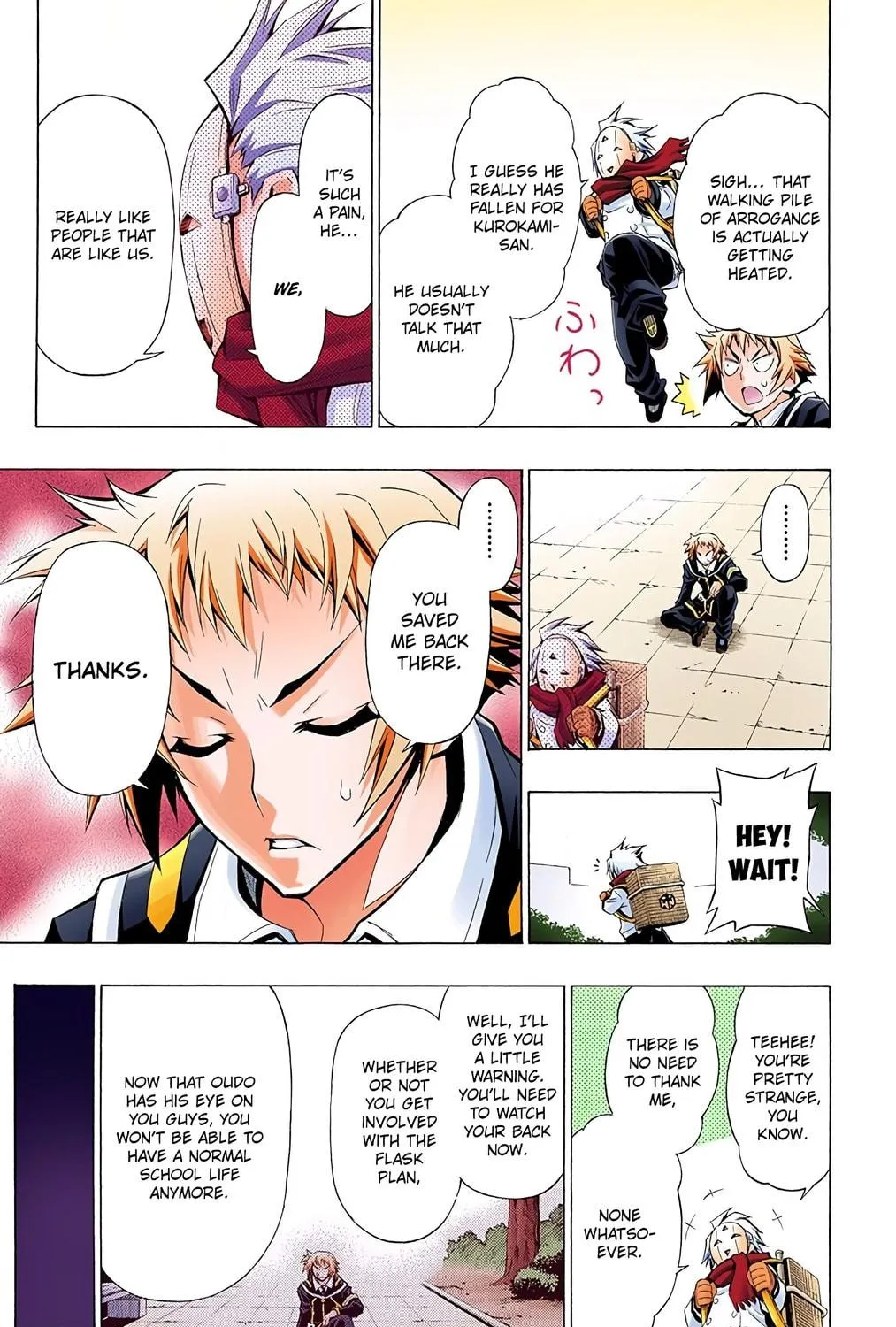 Read Medaka Box (Colored) chapter 25 image 28 on Lezhin