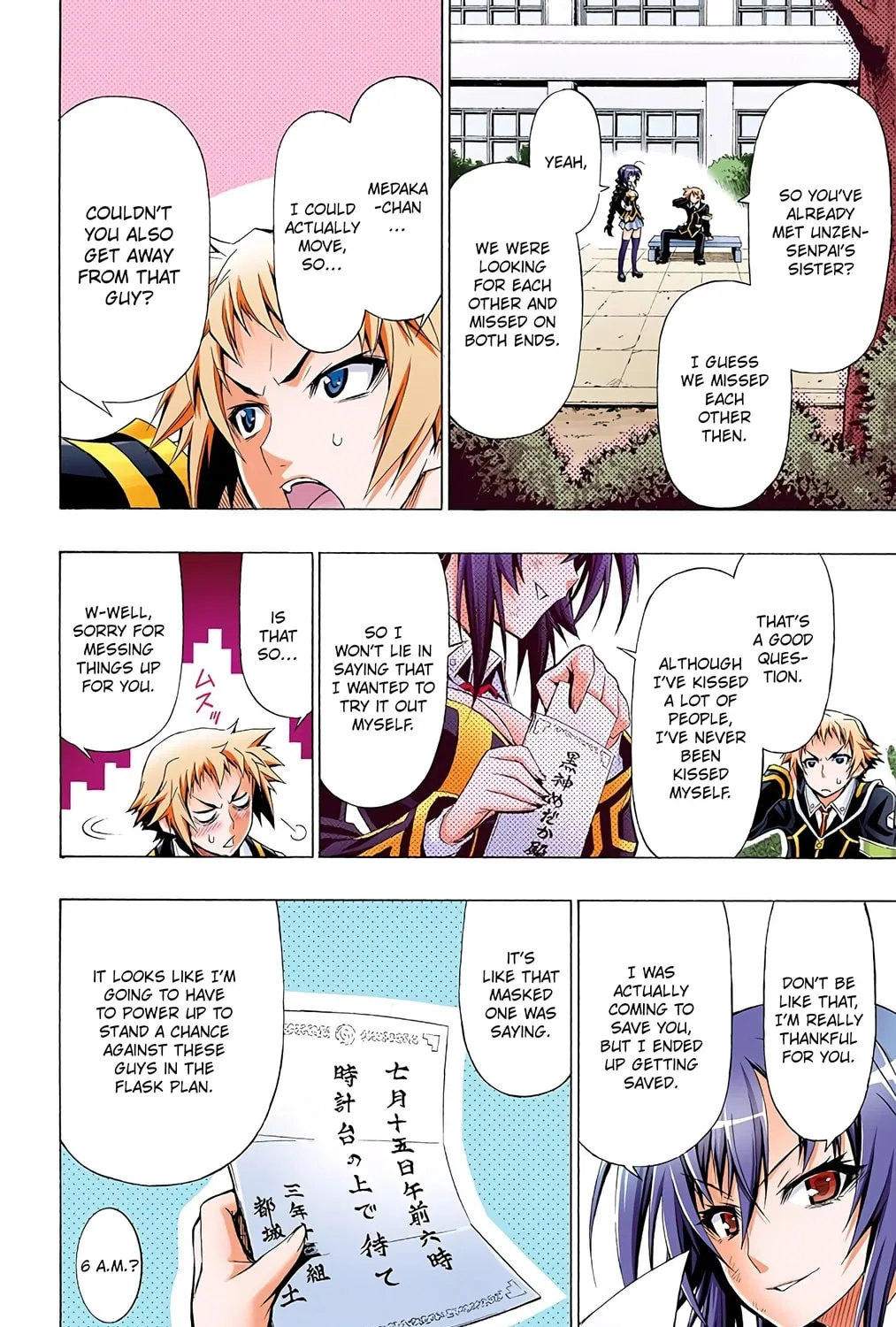 Read Medaka Box (Colored) chapter 25 image 30 on Lezhin