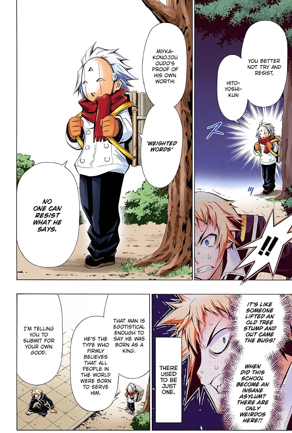 Read Medaka Box (Colored) chapter 25 image 6 on Lezhin
