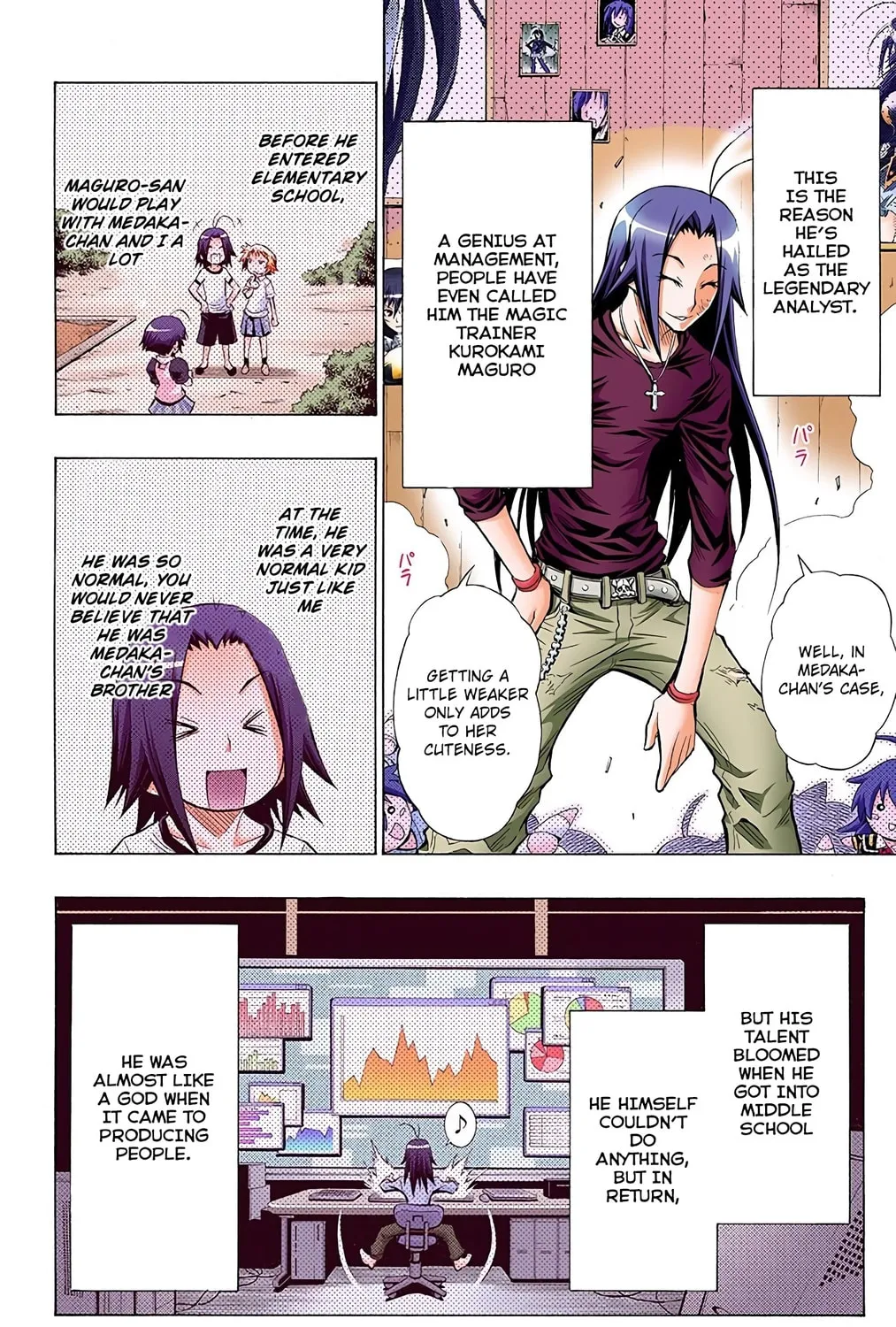 Read Medaka Box (Colored) chapter 26 image 12 on Lezhin