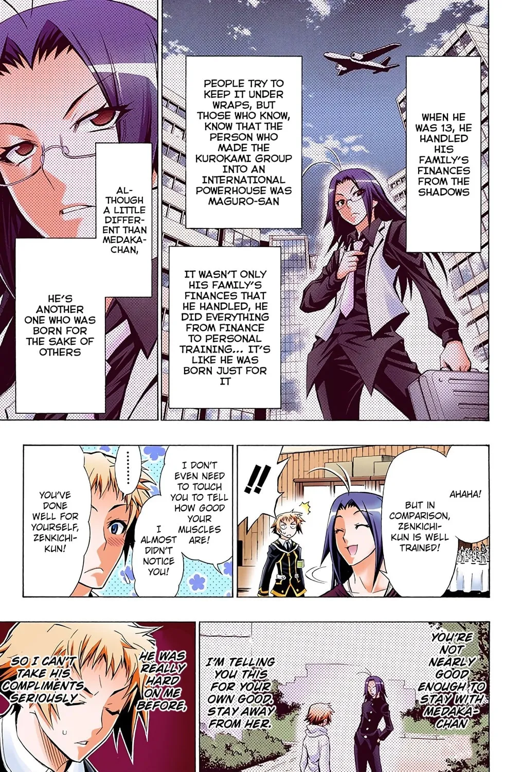 Read Medaka Box (Colored) chapter 26 image 14 on Lezhin