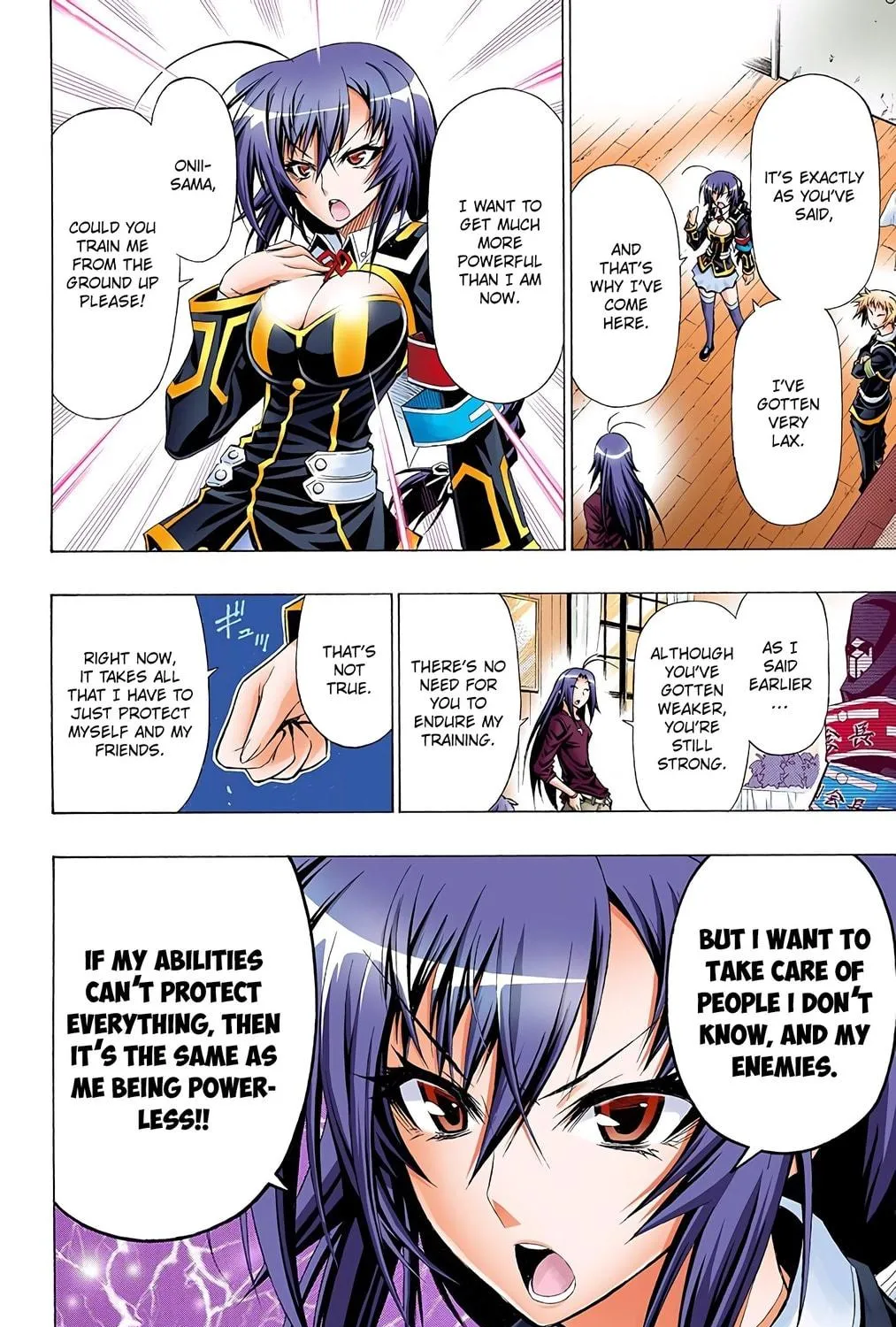 Read Medaka Box (Colored) chapter 26 image 16 on Lezhin