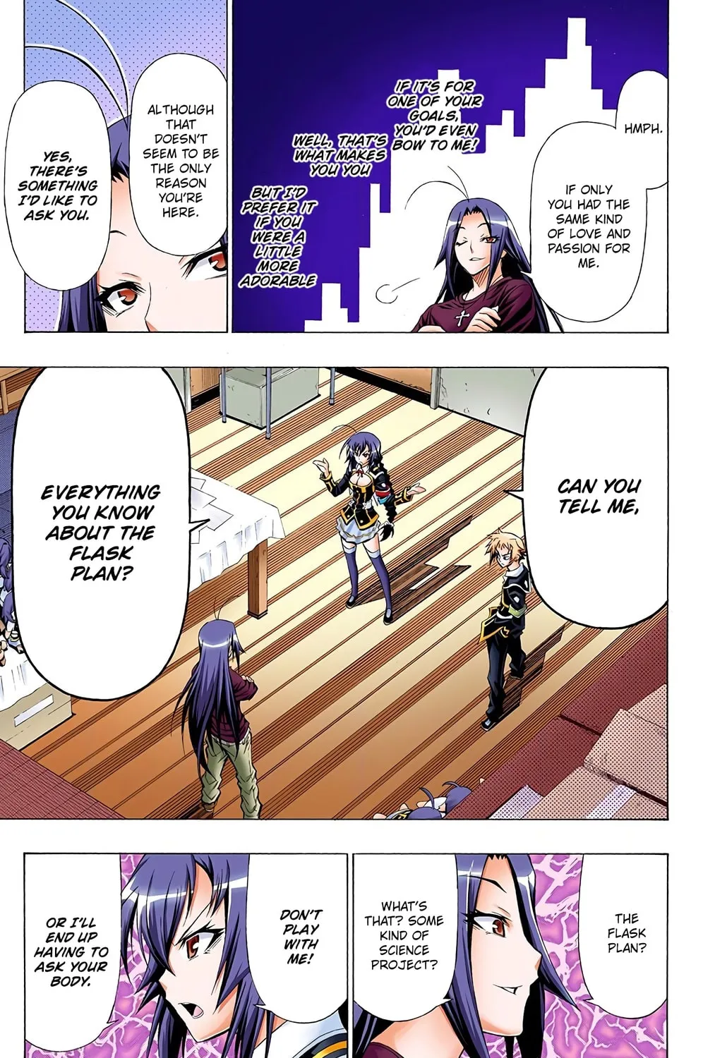 Read Medaka Box (Colored) chapter 26 image 18 on Lezhin