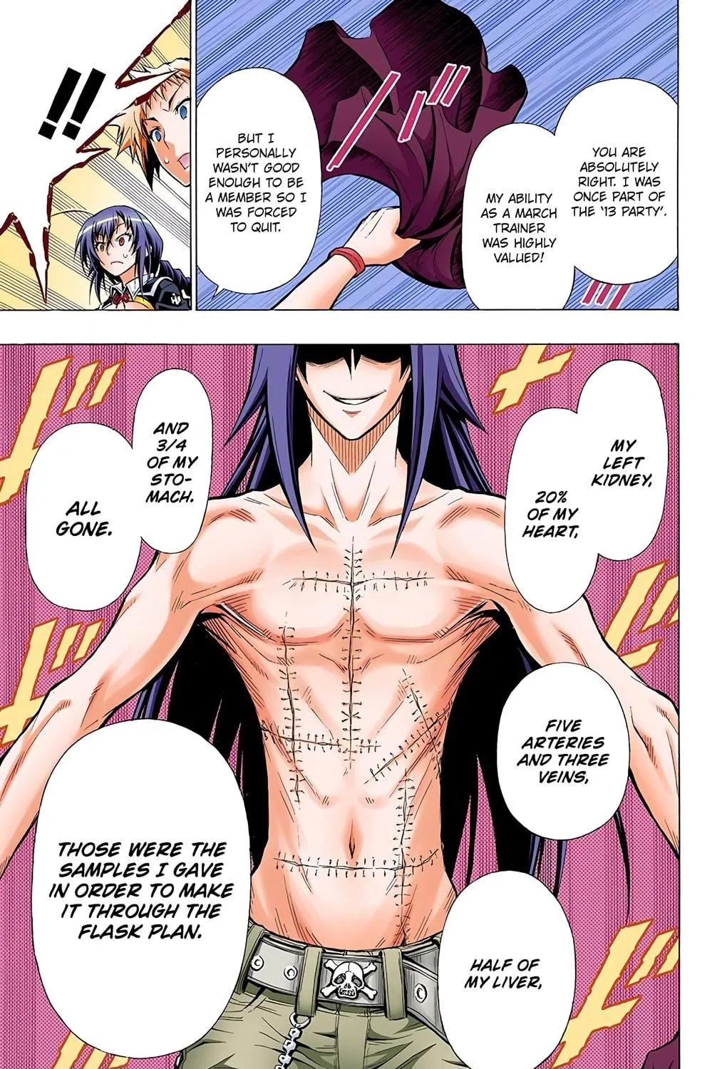 Read Medaka Box (Colored) chapter 26 image 22 on Lezhin