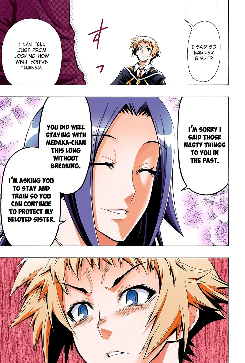 Read Medaka Box (Colored) chapter 26 image 30 on Lezhin