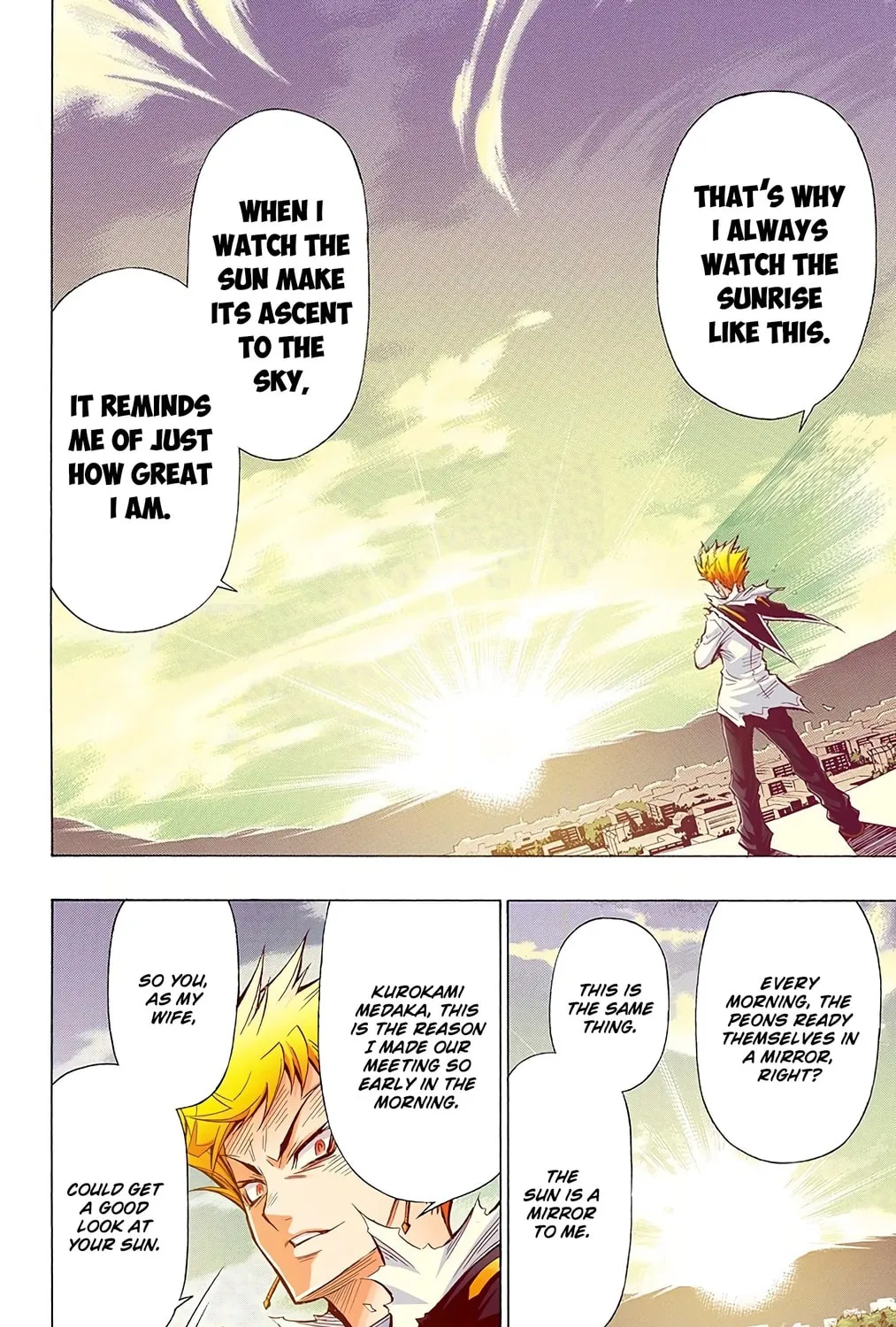 Read Medaka Box (Colored) chapter 27 image 2 on Lezhin