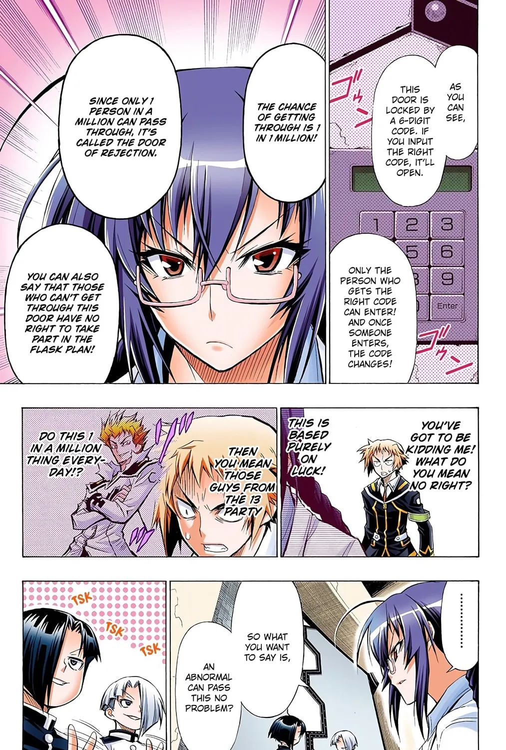 Read Medaka Box (Colored) chapter 28 image 12 on Lezhin