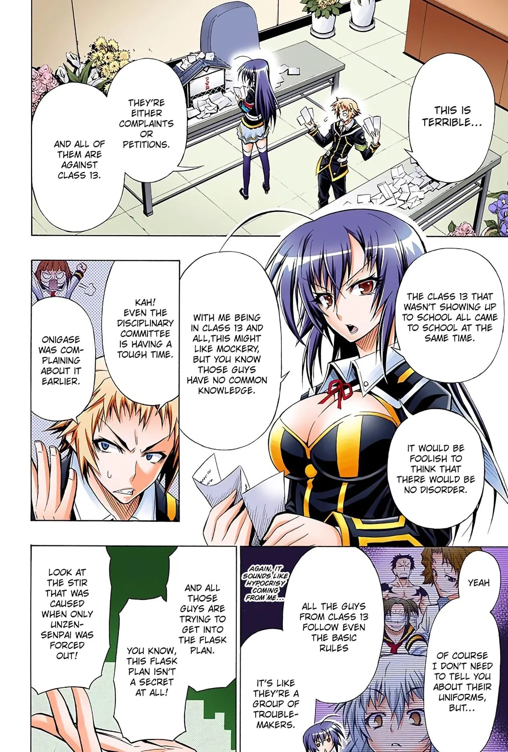Read Medaka Box (Colored) chapter 28 image 2 on Lezhin