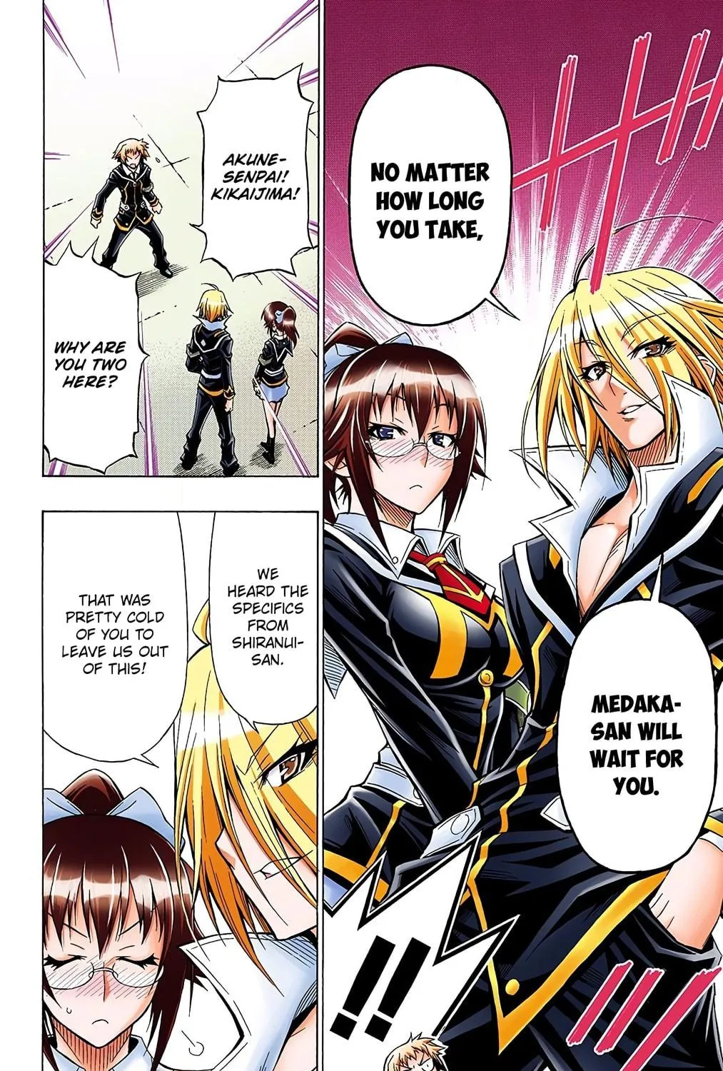 Read Medaka Box (Colored) chapter 28 image 22 on Lezhin