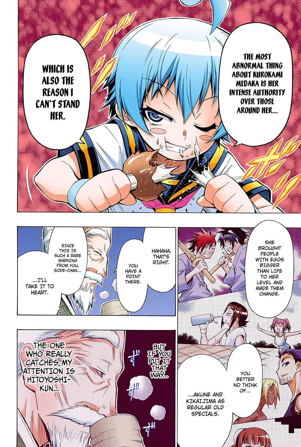 Read Medaka Box (Colored) chapter 29 image 10 on Lezhin